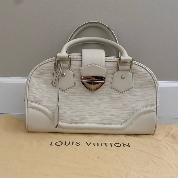 LOUIS VUITTON Ivoire Epi Leather Montaigne GM Bag - Picture 6 of 11